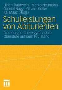 Produktbild: Schulleistungen von Abiturienten