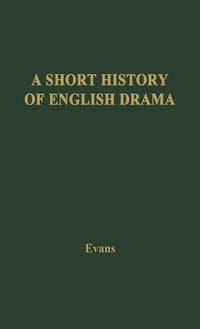 Produktbild: A Short History of English Drama