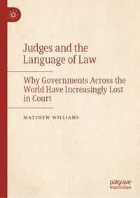 Produktbild: Judges and the Language of Law