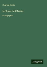 Produktbild: Lectures and Essays