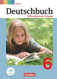 Produktbild: Deutschbuch 6. Schuljahr. Sch&uuml;lerbuch Hessen, Differenzierende Ausgabe