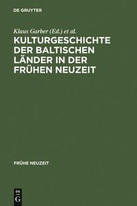 Produktbild: Kulturgeschichte der baltischen L&auml;nder in der Fr&uuml;hen Neuzeit