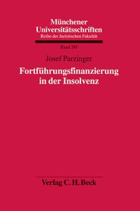 Produktbild: Fortf&uuml;hrungsfinanzierung in der Insolvenz