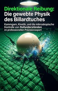 Produktbild: Direktionale Reibung: Die gewebte Physik des Billardtuches