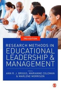 Produktbild: Research Methods in Educational Leadership and Management