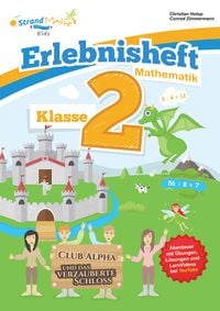 Produktbild: StrandMathe Mathematik &Uuml;bungsheft Klasse 2 &ndash; Erlebnisheft &ndash; Multiplizieren und Dividieren