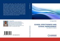 Produktbild: School Effectiveness and School Improvement