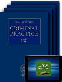 Produktbild: Blackstones Criminal Prac -3cy