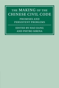 Produktbild: The Making of the Chinese Civil Code