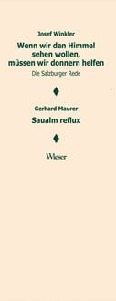 Produktbild: Wenn wir den Himmel sehen wollen, m&uuml;ssen wir donnern helfen. Salzburger Rede / Saualm reflux