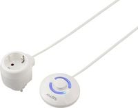 Produktbild: Sygonix SY-7048602 Schaltbare Zwischensteckdose mit abgesetztem Schalter Wei&szlig;
