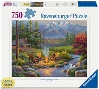 Produktbild: Erwachsenenpuzzle 750 Large Pieces - Lagerfeuer-Romantik