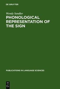 Produktbild: Phonological Representation of the Sign