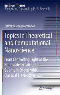 Produktbild: Topics in Theoretical and Computational Nanoscience