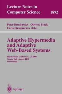 Produktbild: Adaptive Hypermedia and Adaptive Web-Based Systems
