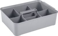 Produktbild: Curver 243837 Aufbewahrungsbox HANDY (L x B x H) 366 x 263 x 104mm Silber 1St.