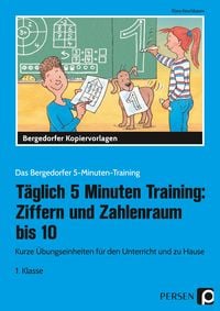Produktbild: T&auml;glich 5 Minuten Training: Ziffern und ZR bis 10