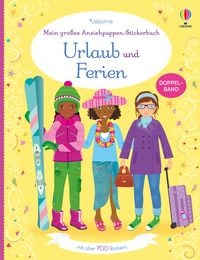 Produktbild: Mein großes Anziehpuppen-Stickerbuch: Urlaub und Ferien