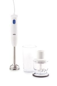 Produktbild: Braun HB101AI-MQ10.201MWH Stabmixer 450 W BPA-frei, mit Zerkleinereraufsatz Wei&szlig;