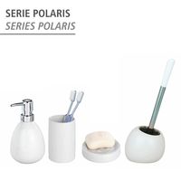 WC-Garnitur Polaris White Keramik, aus hochwertiger Keramik online bestellen