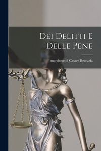 Produktbild: Dei delitti e delle pene