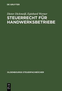 Produktbild: Steuerrecht f&uuml;r Handwerksbetriebe