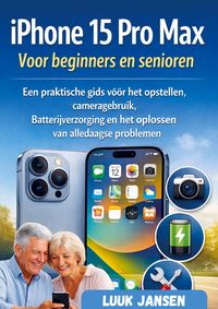 Produktbild: IPhone 15 Pro Max Voor beginners en senioren