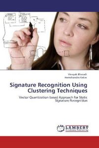 Produktbild: Bharadi, V: Signature Recognition Using Clustering Technique