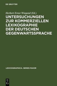 Produktbild: Untersuchungen zur kommerziellen Lexikographie der deutschen Gegenwartssprache. Band 2