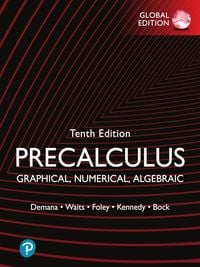Produktbild: Precalculus: Graphical, Numerical, Algebraic, Global Edition
