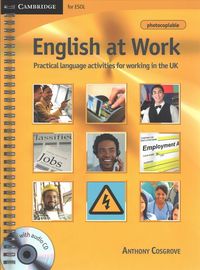 Produktbild: English At Work W/audio Cd