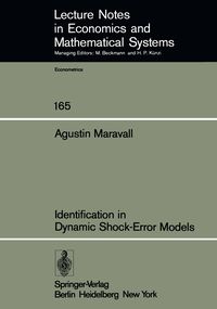 Produktbild: Identification in Dynamic Shock-Error Models