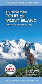 Produktbild: Tour du Mont Blanc Trekking Map