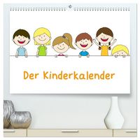Produktbild: Der Kinderkalender (hochwertiger Premium Wandkalender 2026 DIN A2 quer), Kunstdruck in Hochglanz