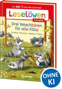 Produktbild: Lesel&ouml;wen 1. Klasse - Drei Waschb&auml;ren f&uuml;r alle F&auml;lle