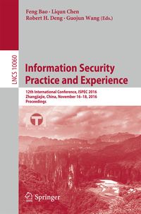 Produktbild: Information Security Practice and Experience