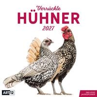 Produktbild: Verr&uuml;ckte H&uuml;hner Kalender 2027 - 30x30 - Art12