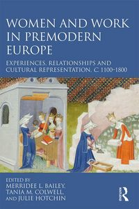 Produktbild: Women and Work in Premodern Europe