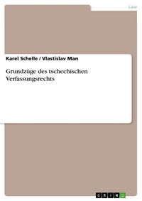 Produktbild: Grundz&uuml;ge des tschechischen Verfassungsrechts