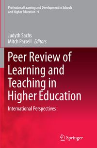Produktbild: Peer Review of Learning and Teaching in Higher Education