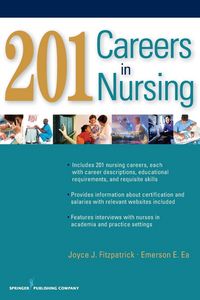 Produktbild: Fitzpatrick, J: 201 Careers in Nursing