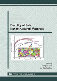 Produktbild: Ductility of Bulk Nanostructured Materials