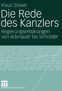 Produktbild: Die Rede des Kanzlers