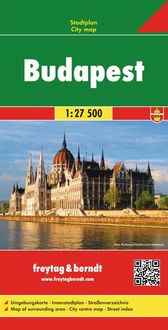 Produktbild: Budapest Stadtplan 1 : 27 500