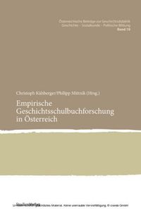 Bild vom Artikel Empirische Geschichtsschulbuchforschung in Österreich vom Autor Christoph Kühberger