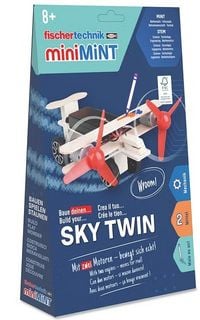 Produktbild: Fischertechnik 579981 - miniMINT, Sky Twin, Technik-Holzbausatz ab 8 Jahren