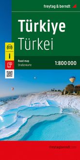 Produktbild: Freytag & berndt Stra&szlig;enkarte T&uuml;rkei 1:800.000