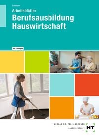 Produktbild: Arbeitsbl&auml;tter mit eingetragenen L&ouml;sungen Berufsausbildung Hauswirtschaft