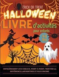 Produktbild: Halloween Livre d'activit&eacute;s pour enfants 4-8 ans