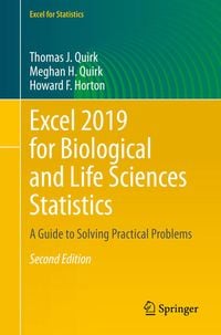 Produktbild: Excel 2019 for Biological and Life Sciences Statistics